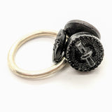 Mourning button ring 4