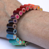 Colored pencil bracelet with extension - Amy Jewelry
 - 2