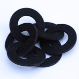 Wool felt six-ring bracelet - Amy Jewelry
 - 3