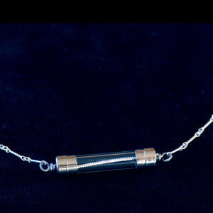 Small fuse necklace with hook clasp - Amy Jewelry
 - 1