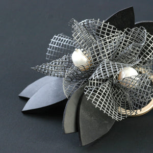 Screen flower ring - Amy Jewelry
