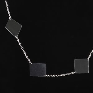Vinyl record spaced necklace - Amy Jewelry
