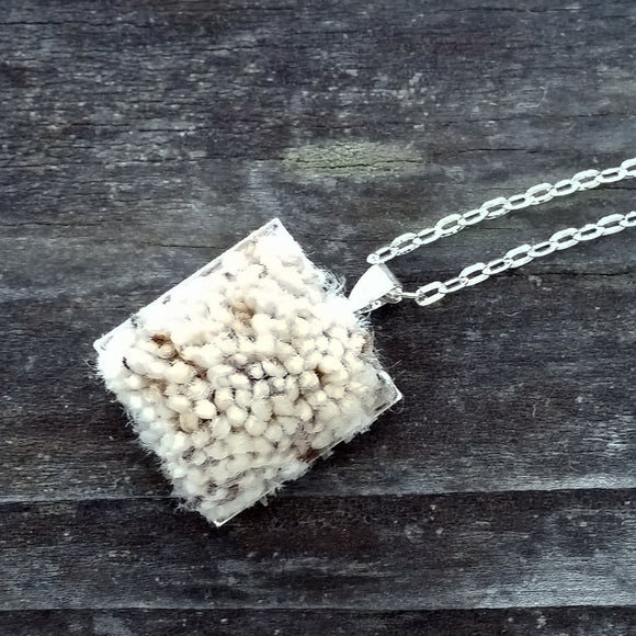 Photo of silver-plated carpet pendant
