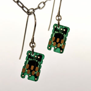 Circuit board earrings