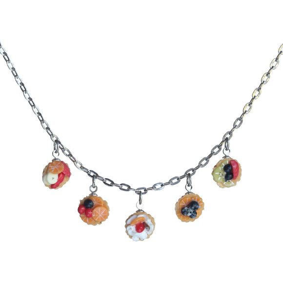 Fruit tart five-piece necklace - Amy Jewelry
