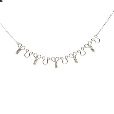 Hook and eye chain necklace - Amy Jewelry

