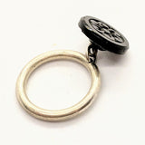 Mourning button ring 1