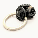 Mourning button ring 5