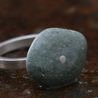 River rock ring - Amy Jewelry
