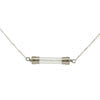 Small fuse necklace with hook clasp - Amy Jewelry
 - 2