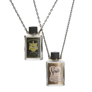 vintage perfume bottle necklace - Amy Jewelry

